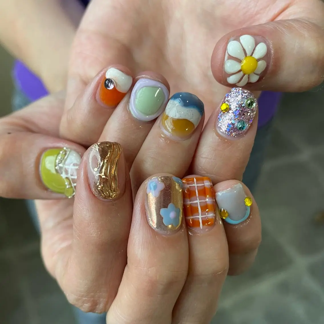ネイル SOL　nail イマナカのネイルデザイン