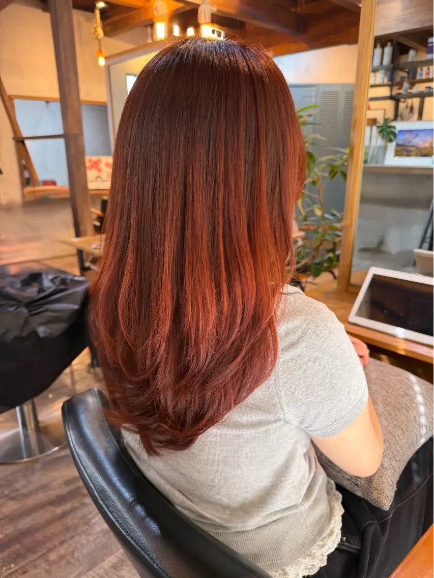 ロング カラー muscali♡ 原宿.表参道のヘアスタイル
