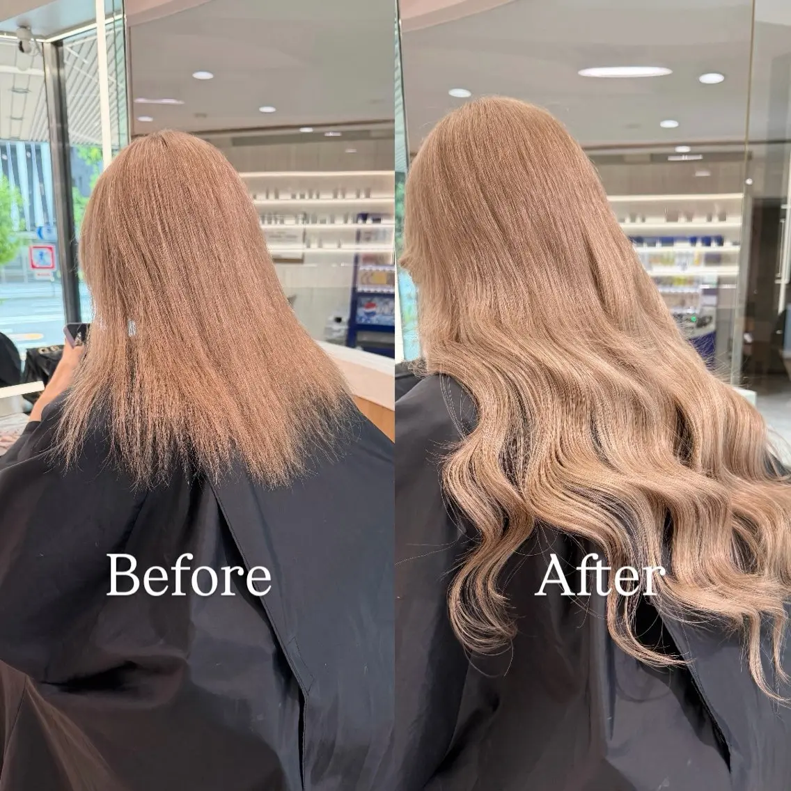 ロング カラー シールエクステ ハイトーンカラー エクステ ヘアカラー エクステ シールエクステ特化 ハイトーン、NANAのヘアスタイル