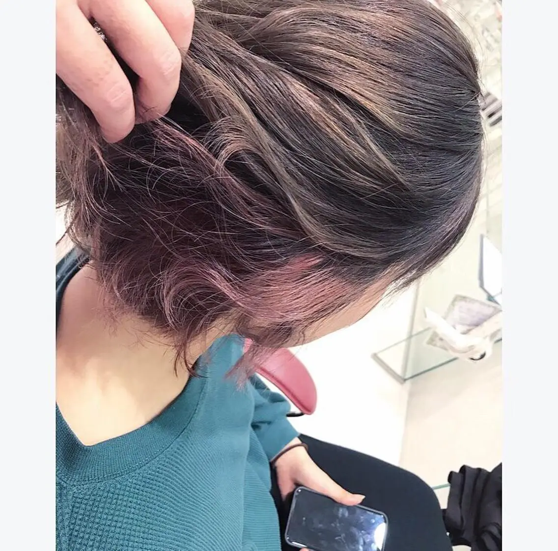 ショート カラー 【育休中】EARTH 荒井店HARUNAのヘアスタイル