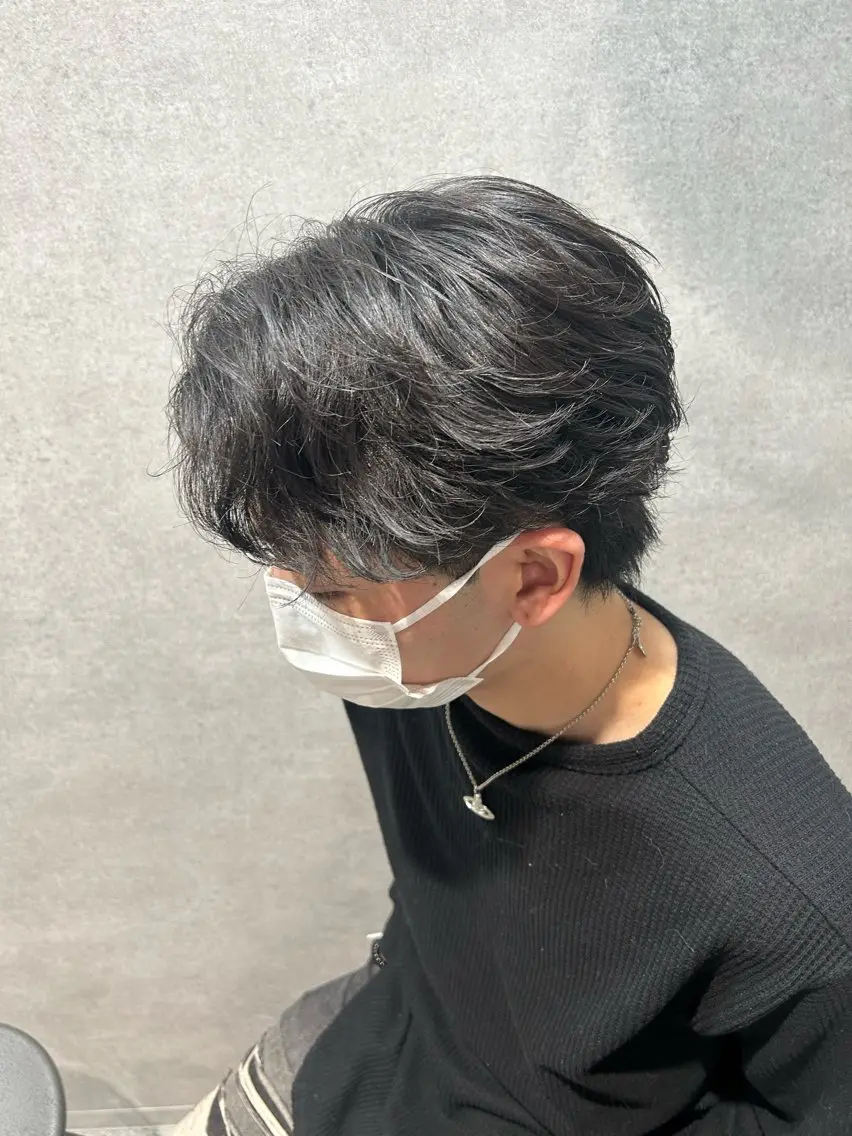 ショート パーマ メンズ特化⚡️パーマ テッタのヘアスタイル