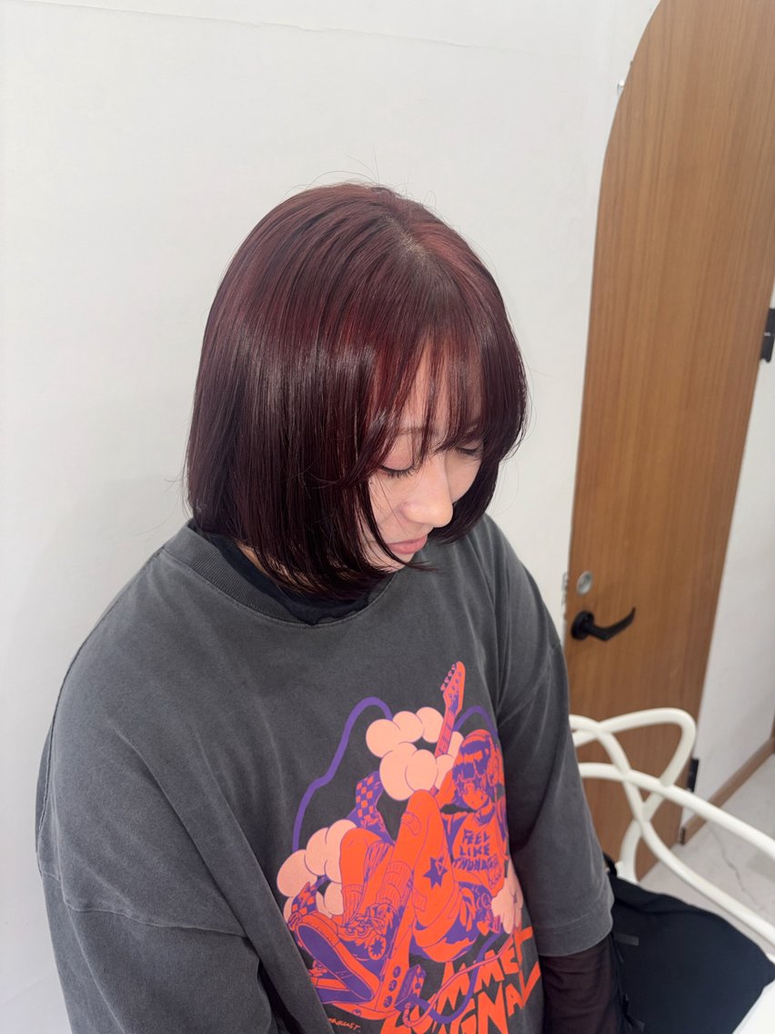 ショート カラー ヘアカラー momo / カラー、カットモデルのヘアスタイル