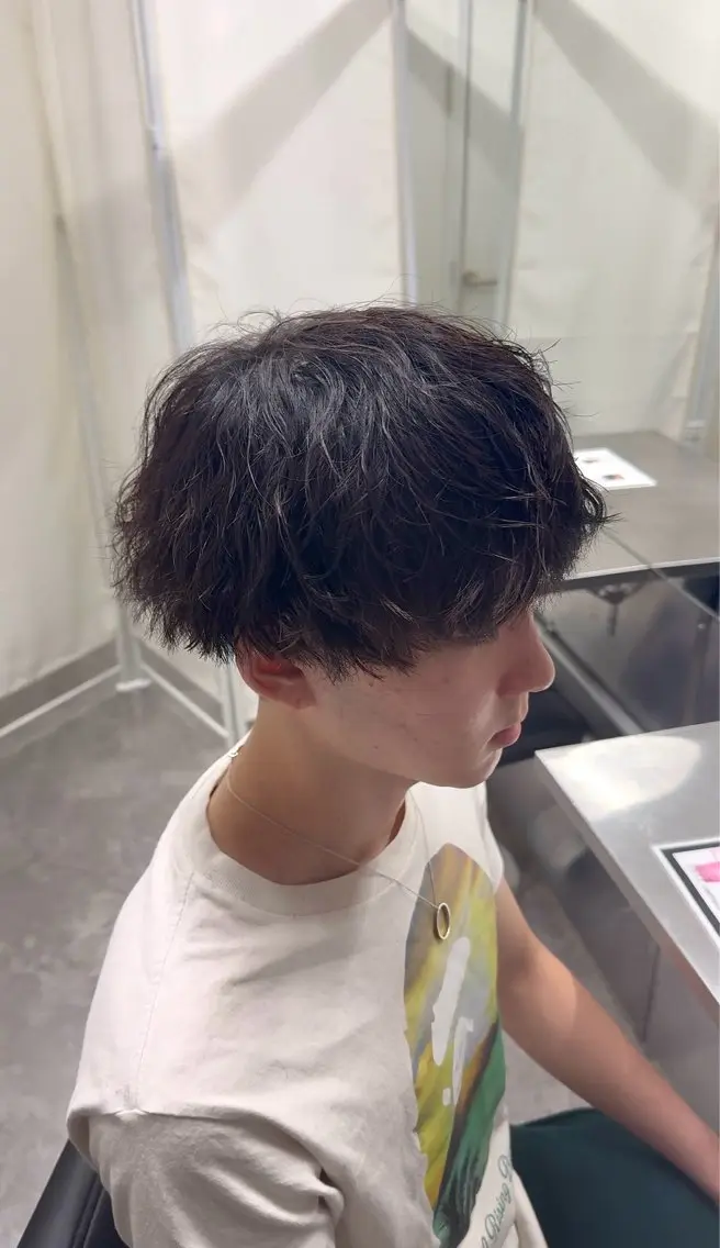 【🔰パーマ初心者必見🔰】カット+無造作パーマの写真