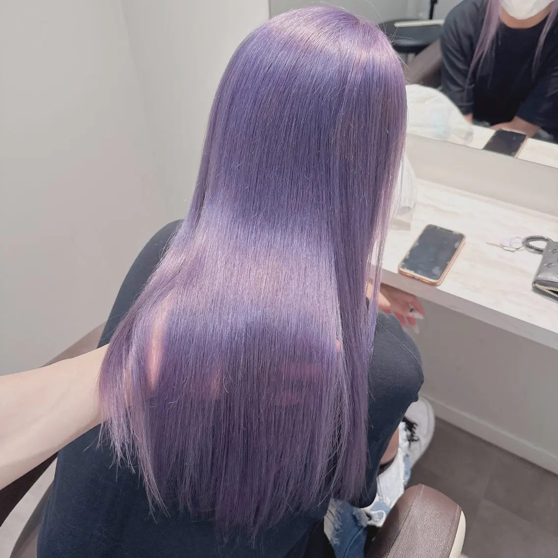 ロング カラー ヘアアレンジ メンズ ヘアカラー トリートメント ブリーチの髪様 MASATOのヘアスタイル