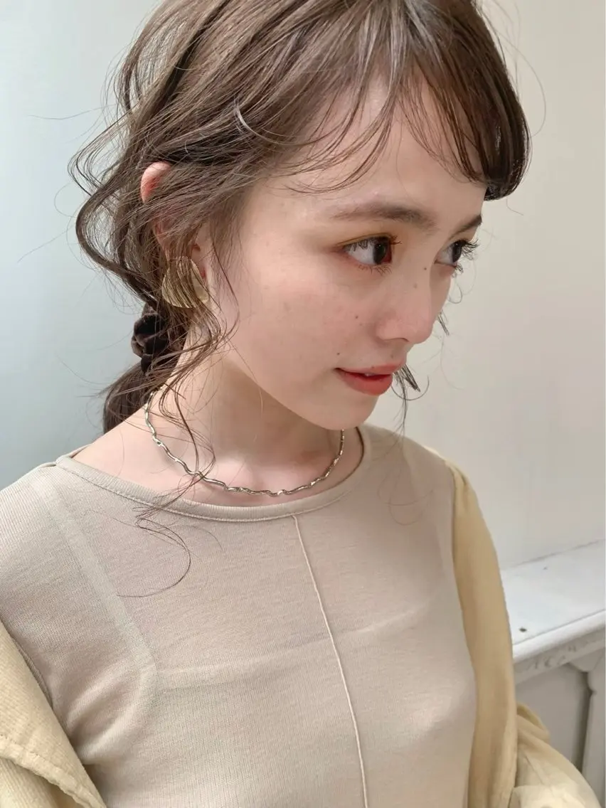 カラー モデル募集/ あやね☁໒꒱·ﾟのヘアスタイル