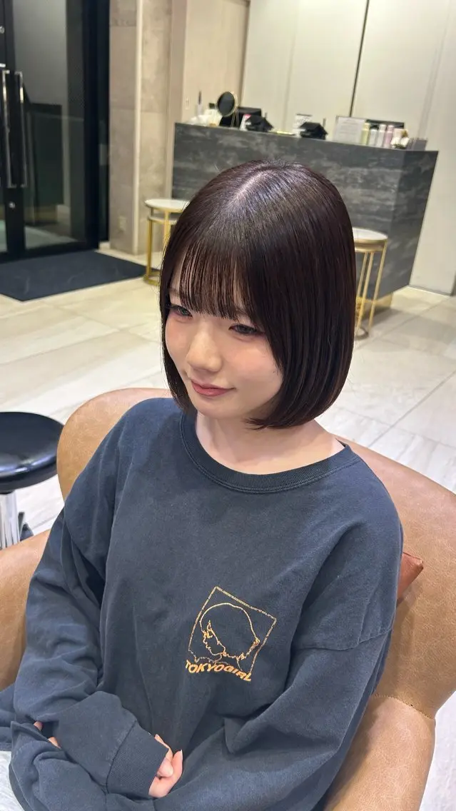 ショート カットモデル募集/ 表参道/原宿/ことねのヘアスタイル