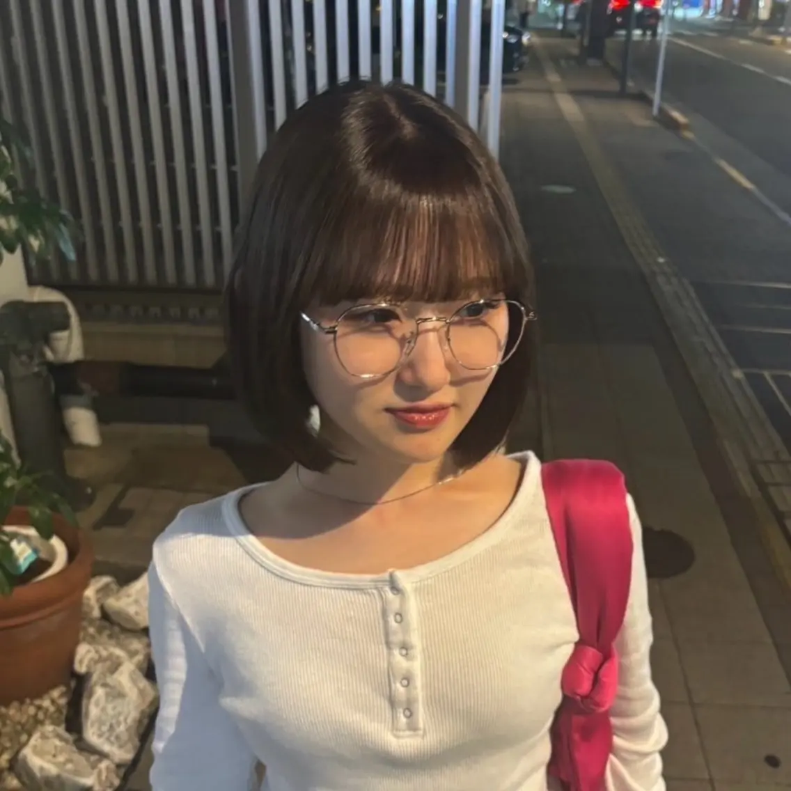 カラー レイヤーカット/ダブ ルカラー/フウカ🤍のヘアスタイル