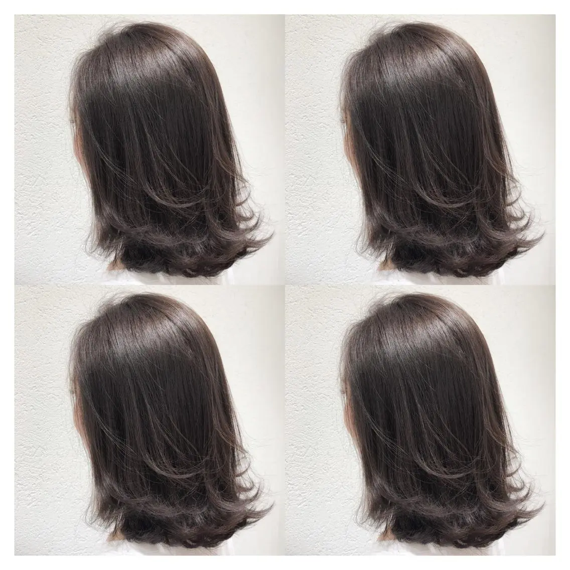 セミロング カラー biscohair 髪にドラマを。のヘアスタイル