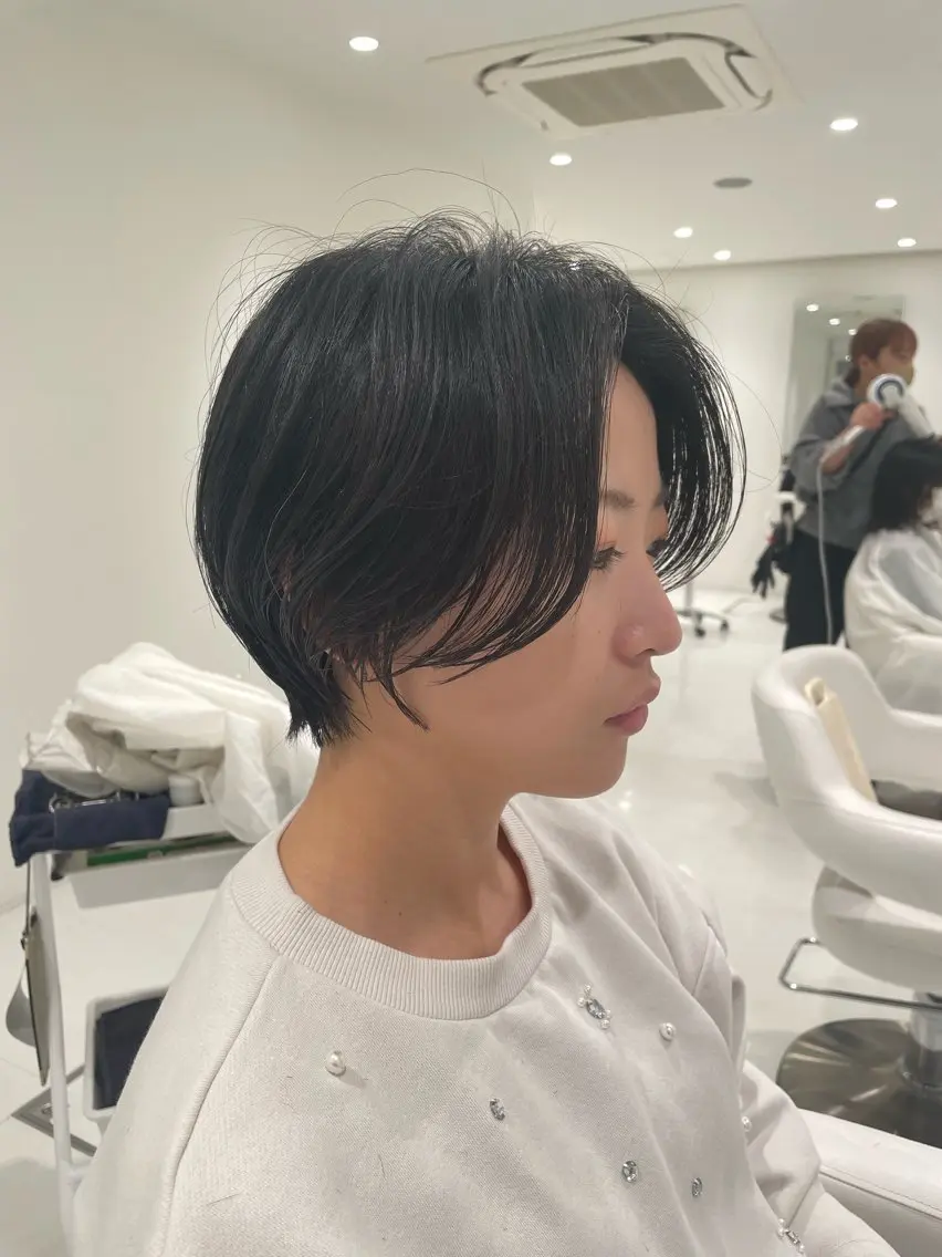 ショート パーマ カット パーマ カット特化美容師/ 千春のヘアスタイル