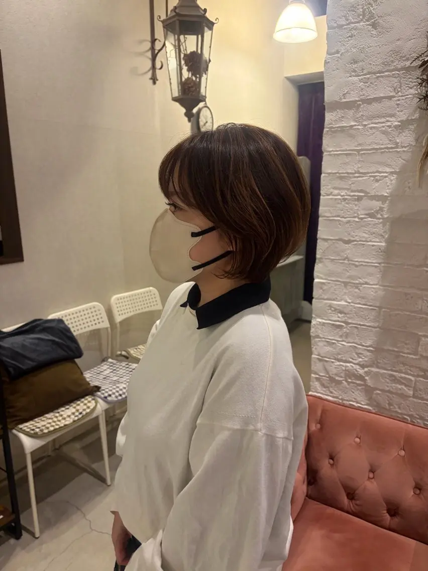 ショート MAHAE 東芝のヘアスタイル