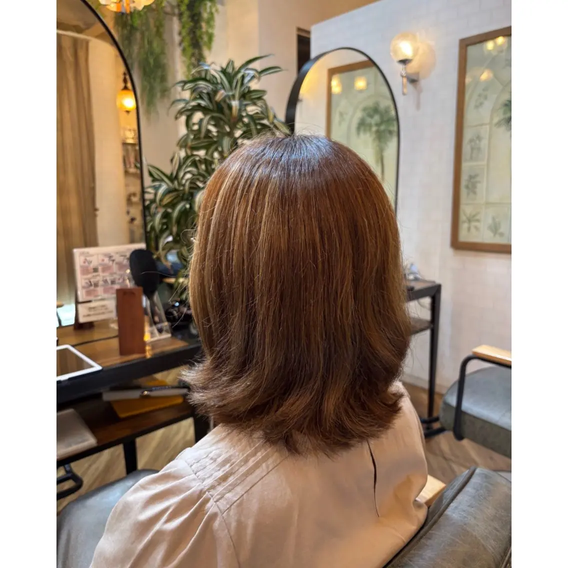 ミディアム カット 柏木 千響️🫧 似合わせカット🫧のヘアスタイル