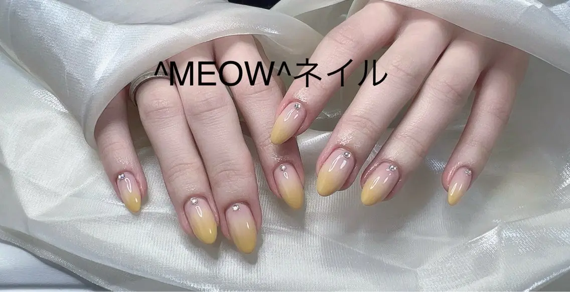 ネイル ストーンネイル ハンドネイル ^MEOW^ salonのネイルデザイン