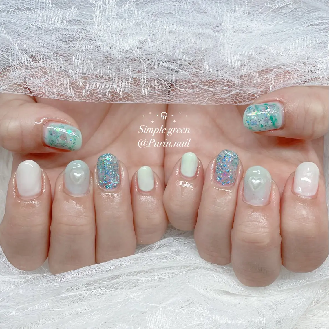 ネイル ハンドネイル Nails by Purin🍮のネイルデザイン