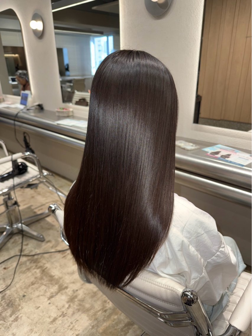 ロング 縮毛・パーマ・カラー モデル様募集中✨オノのヘアスタイル