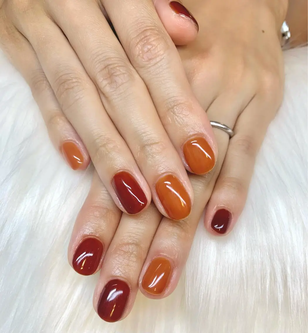ネイル リスブラン🌱 IKUMIのネイルデザイン