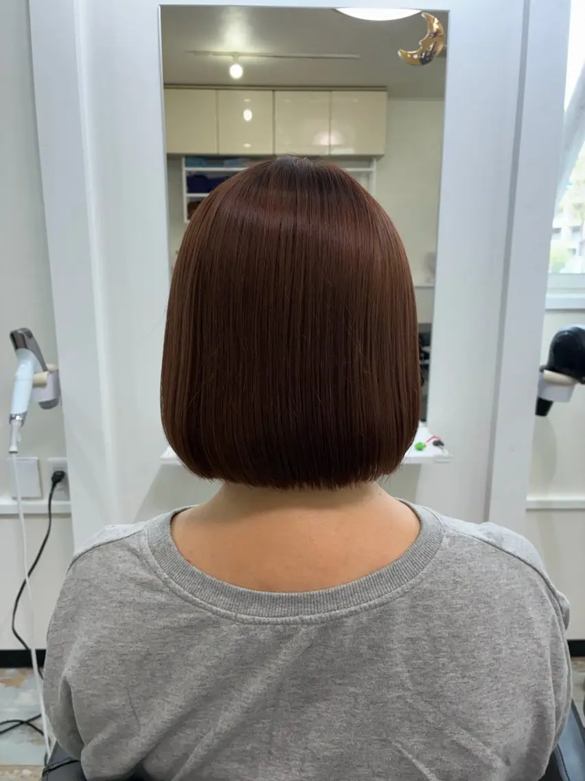 ショート ボブ カット トリートメント 山本 雷のヘアスタイル