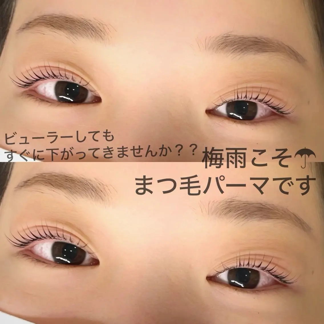 マツエク・マツパ 一重×まつ毛パーマ マツパ CALM ／岸和田の眉毛・アイブロウイメージ