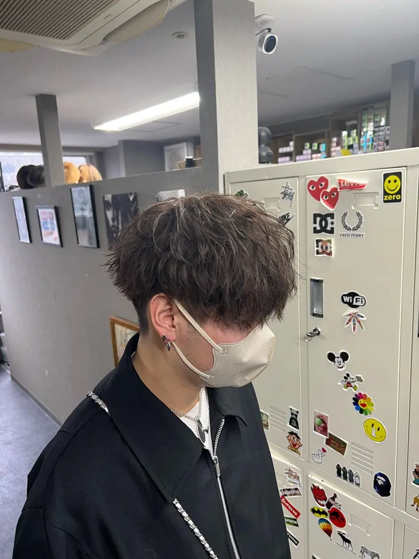 メンズカットの写真