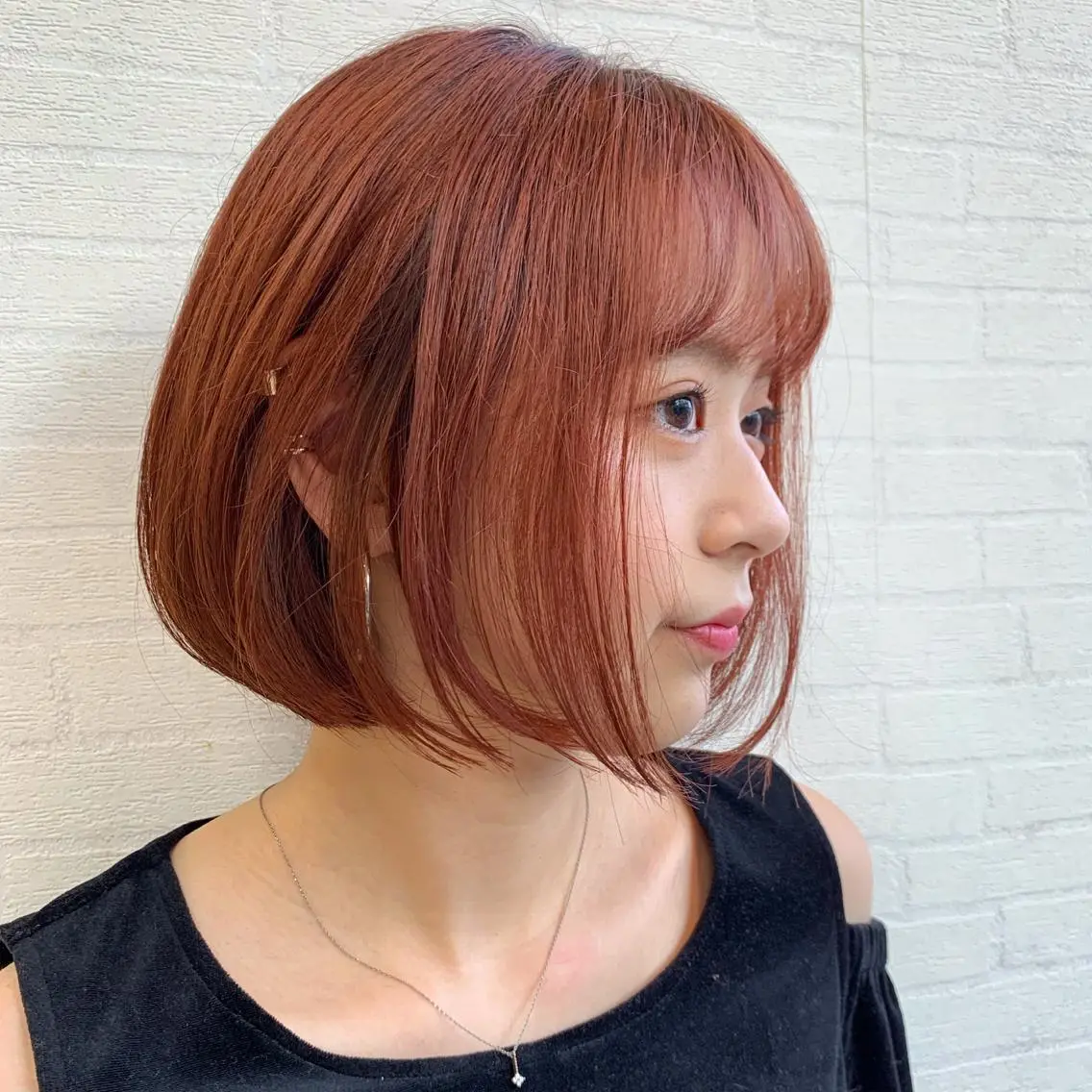 ショート カラー 切りっぱなしボブ ショートボブ ハンサムショート ブリーチ ピンクカラー カット ヘアカラー トリートメント 初めてのショート お任せください✂️のヘアスタイル
