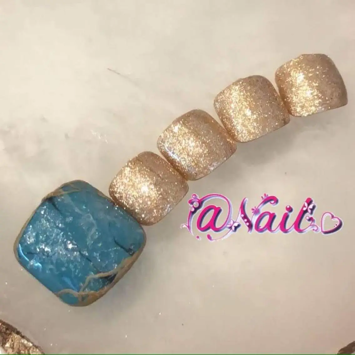 ネイル ネイルチップ 小尾 栞のネイルデザイン