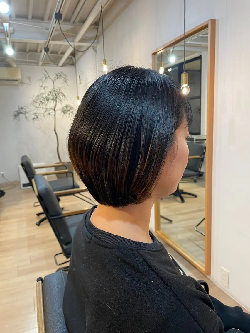 ショート 長瀬 友樹のヘアスタイル