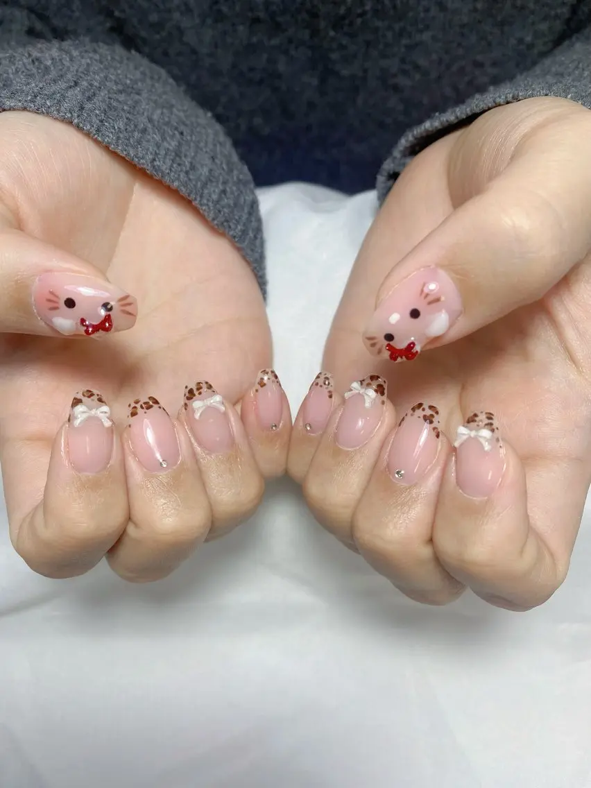ネイル アートネイル フレンチネイル ジェルネイル グラデーション 韓国ネイル Nail Salon kihi大塚店のネイルデザイン