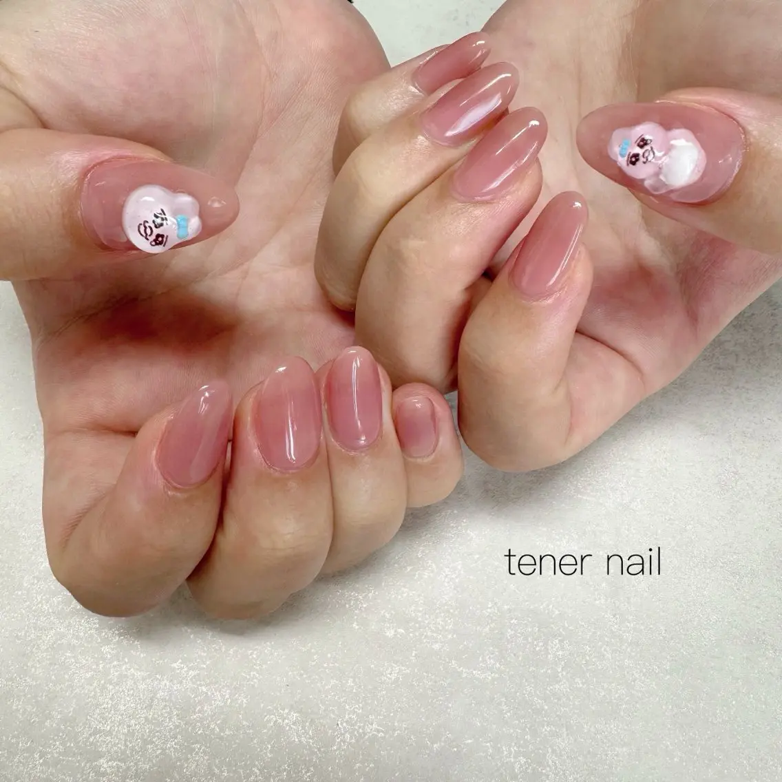 ネイル ワンカラーネイル ハンドネイル テネルネイル tener nailのネイルデザイン