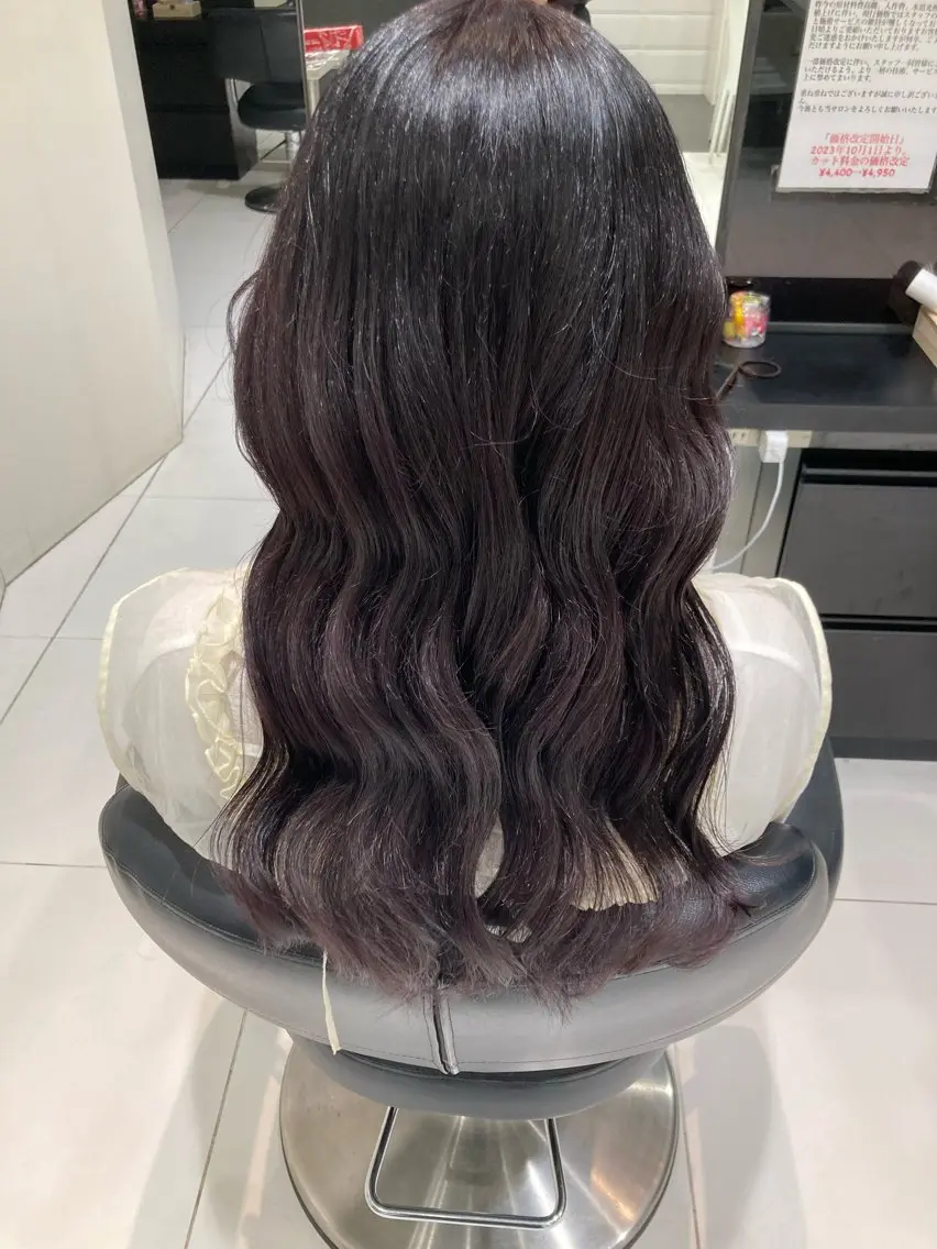 ロング 💞韓国カラー💞 あやかのヘアスタイル