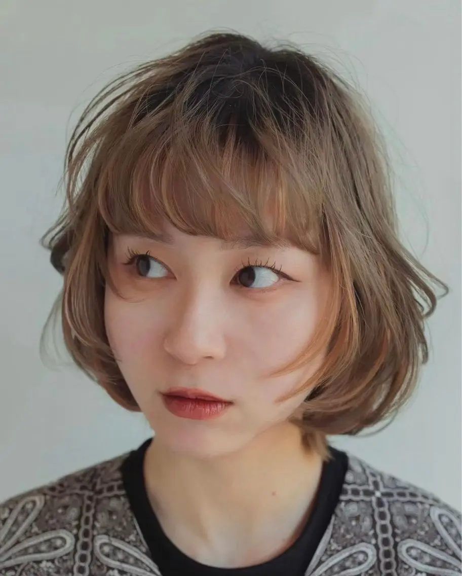 ショート カラー カット ヘアカラー miiko🌼 大人カラーのヘアスタイル