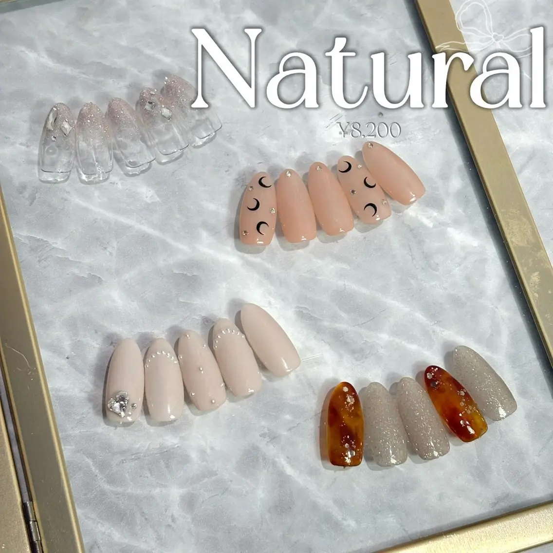 【Hand】定額デザインNatural★ご新規様オフ無料￥9300→￥4400の写真