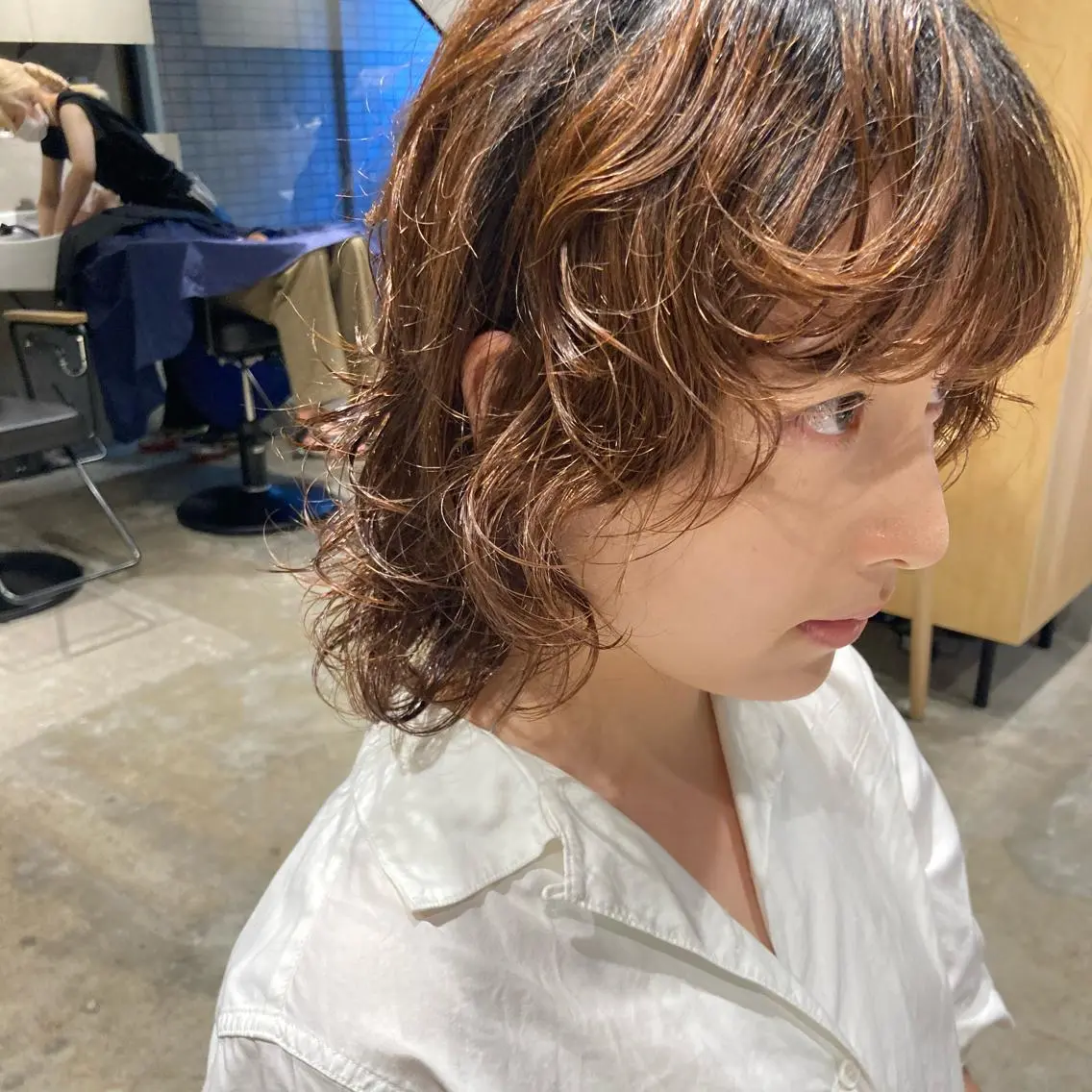 ショート パーマ ショートボブ ショートレイヤー ハンサムショート ベリーショート アッシュ 🌈圧倒的デザイン力 内井省吾のヘアスタイル