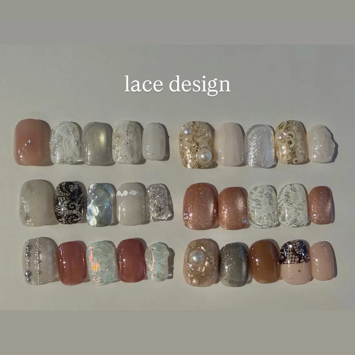 ネイル クリアネイル フラッシュネイル フラッシュマグ フレンチネイル マグネットネイル Luana nailのネイルデザイン