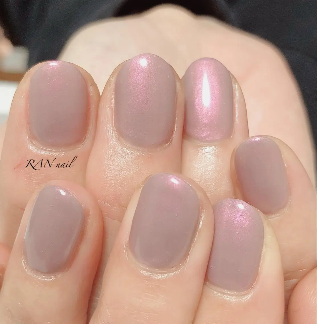 ネイル 入学式 ジェルネイル 卒業式 オフィスネイル ワンカラーネイル ハンドネイル フットネイル RAN nailのネイルデザイン