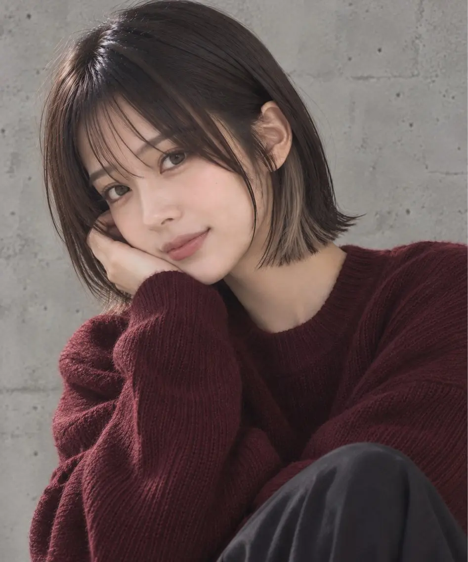 ショート カラー Lumiere 鈴木翔平のヘアスタイル