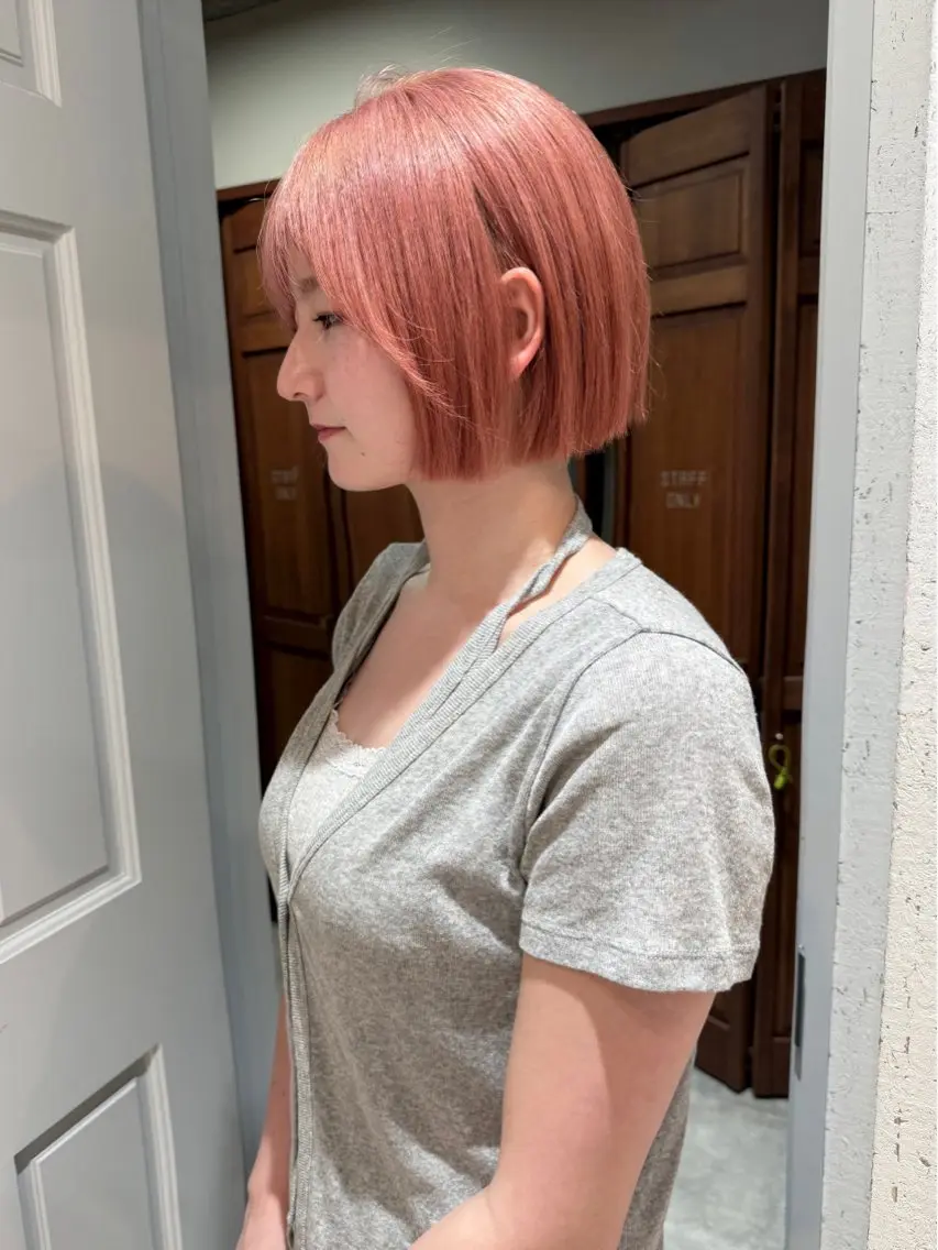 ショート カラー カット ヘアカラー トリートメント mai / linoah˚✧のヘアスタイル