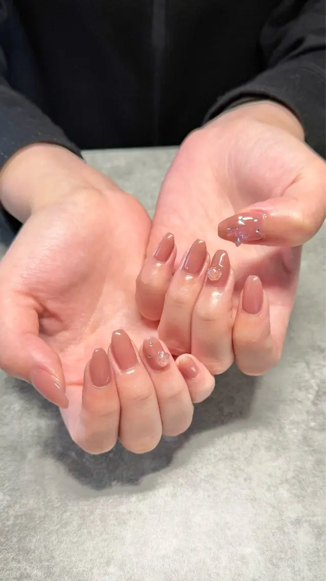 ネイル ハンドネイル ハンドケア shino🌟 痛ネイルのネイルデザイン
