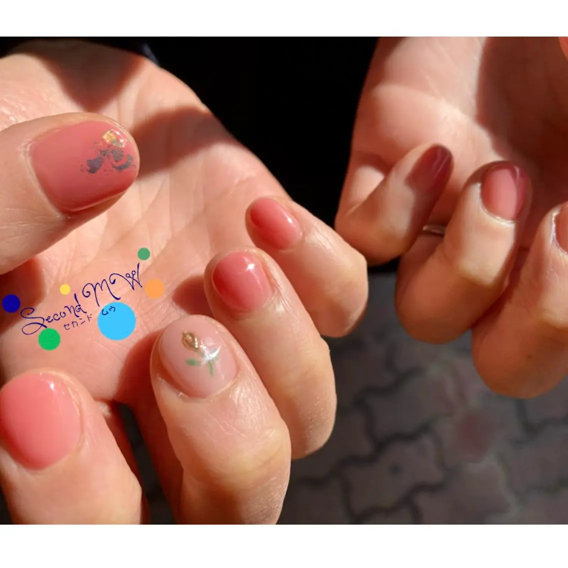ネイル SecondMW _nail 川連のネイルデザイン