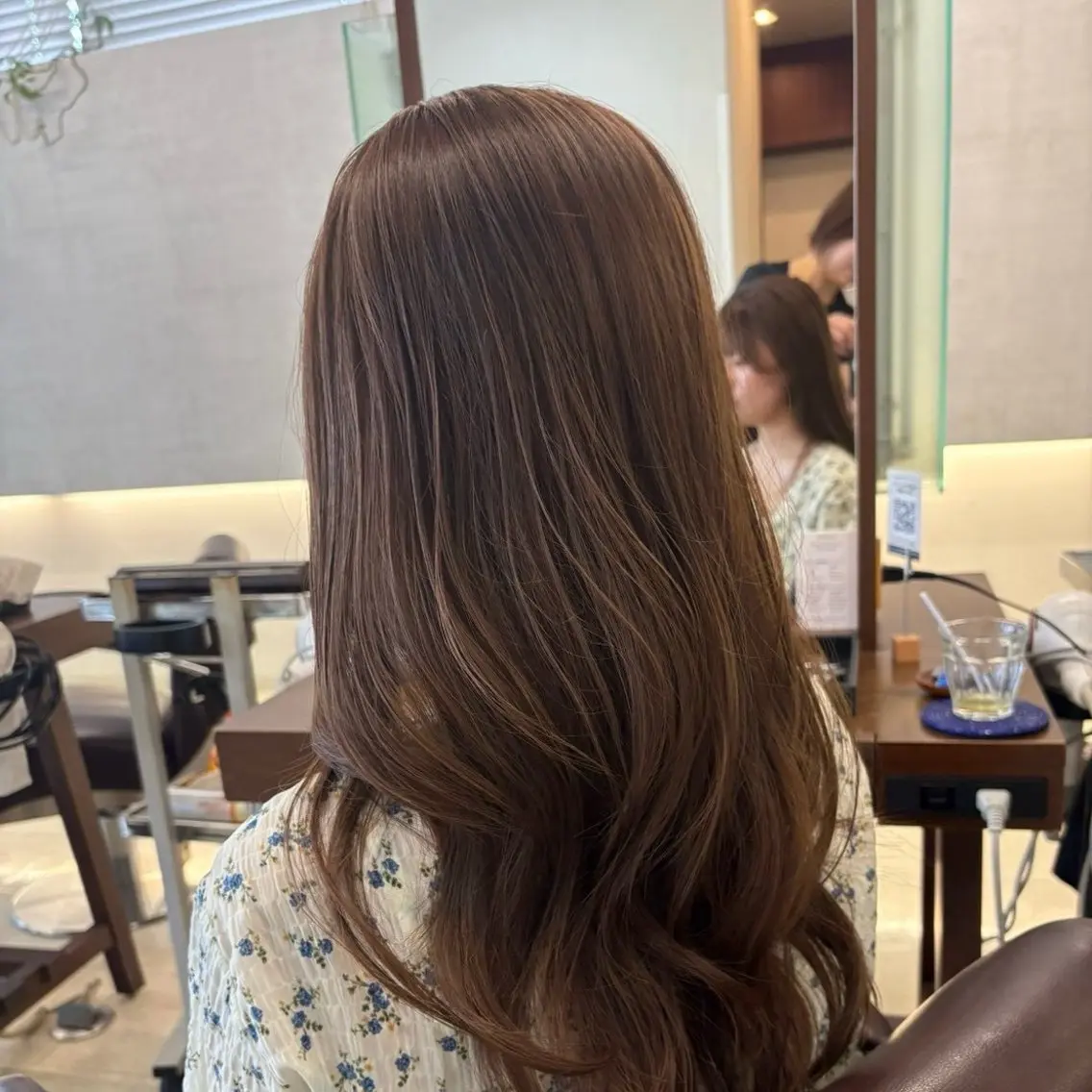 カラー ヘアカラー 塚原 怜音のヘアスタイル