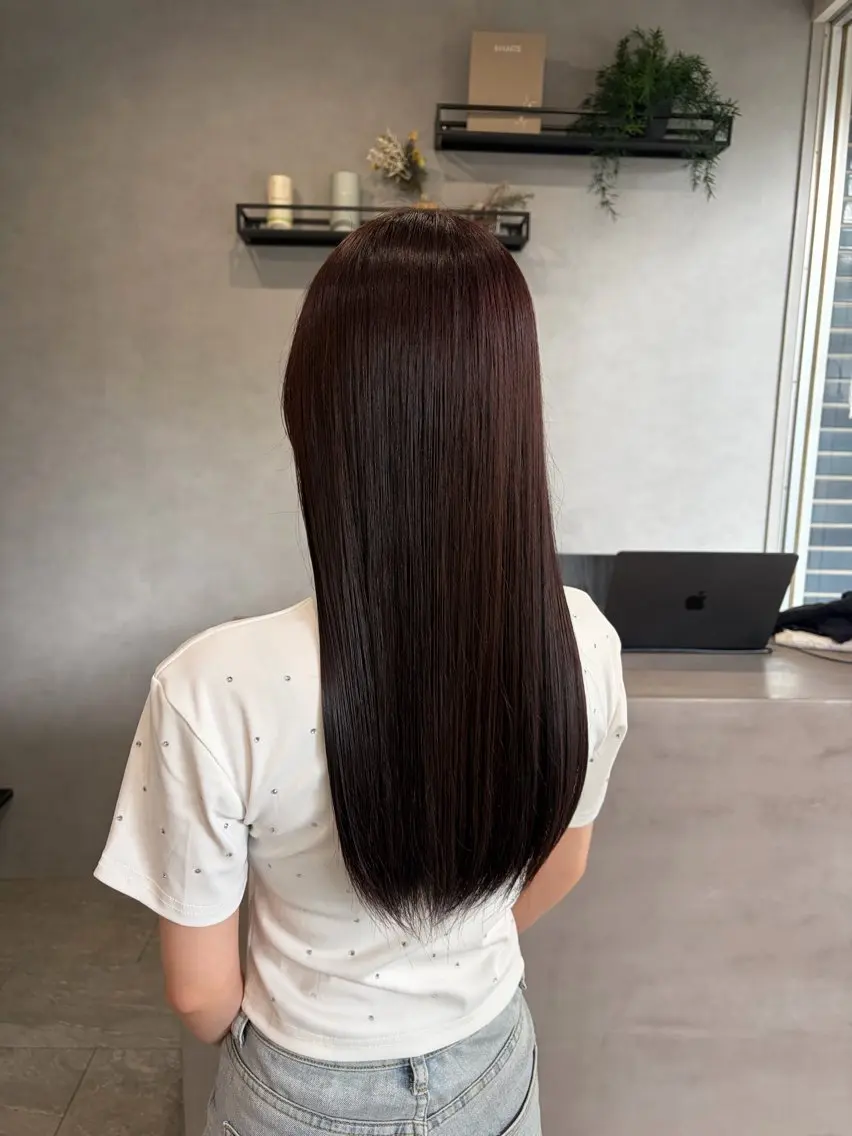 ロング 鵜澤 華乃音のヘアスタイル