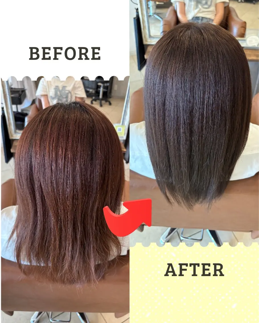 カラー グレージュ オリーブグレージュ オリーブグレー ヘアカラー 沖本 あやののヘアスタイル
