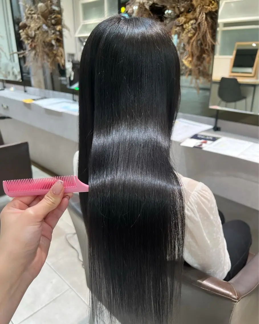 ロング カラー 髪質改善 ヘアカラー 🫧Ai/ ロロネー森ノ宮💖のヘアスタイル