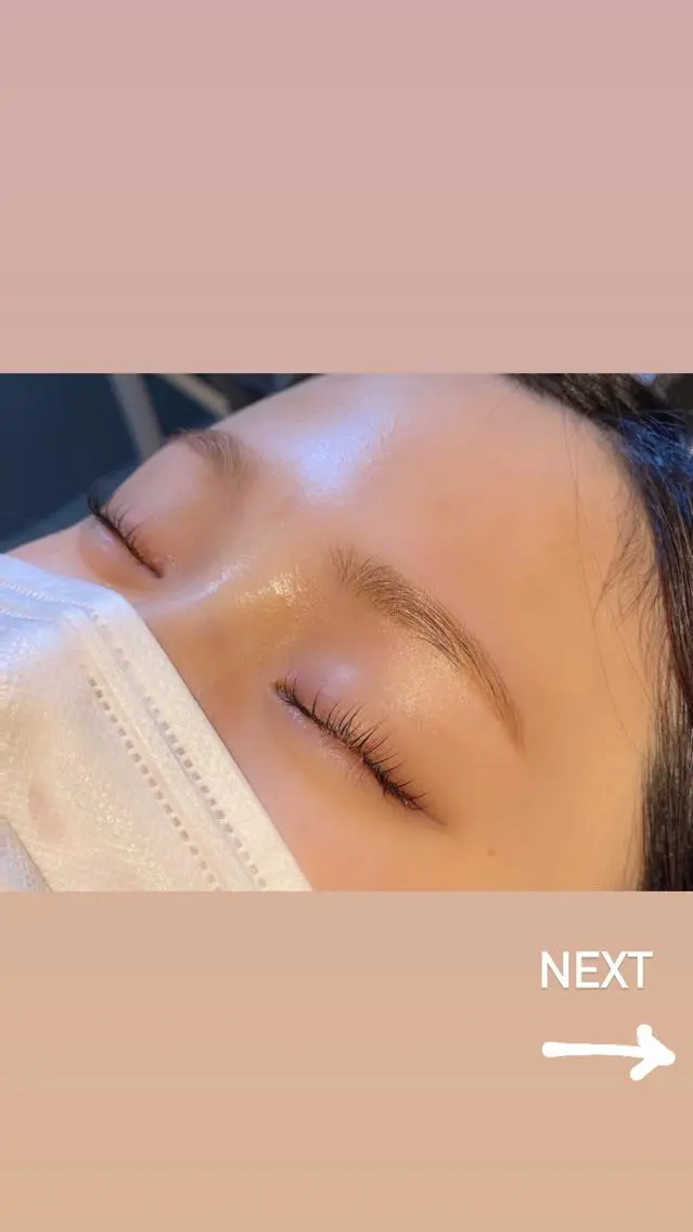眉毛スタイリング×眉毛カラーで透明感プラス🩵お肌も綺麗に魅せます✨20日まで限定✨第3希望までご連絡下さいませ🥰の写真