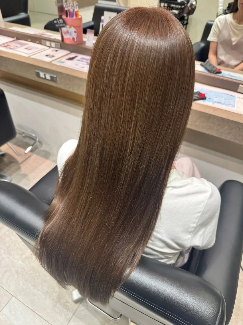ロング カラー ハイライトカラー ハイライト ヘアカラー トリートメント sakura❀/板橋 モデル募集中🪄︎︎のヘアスタイル