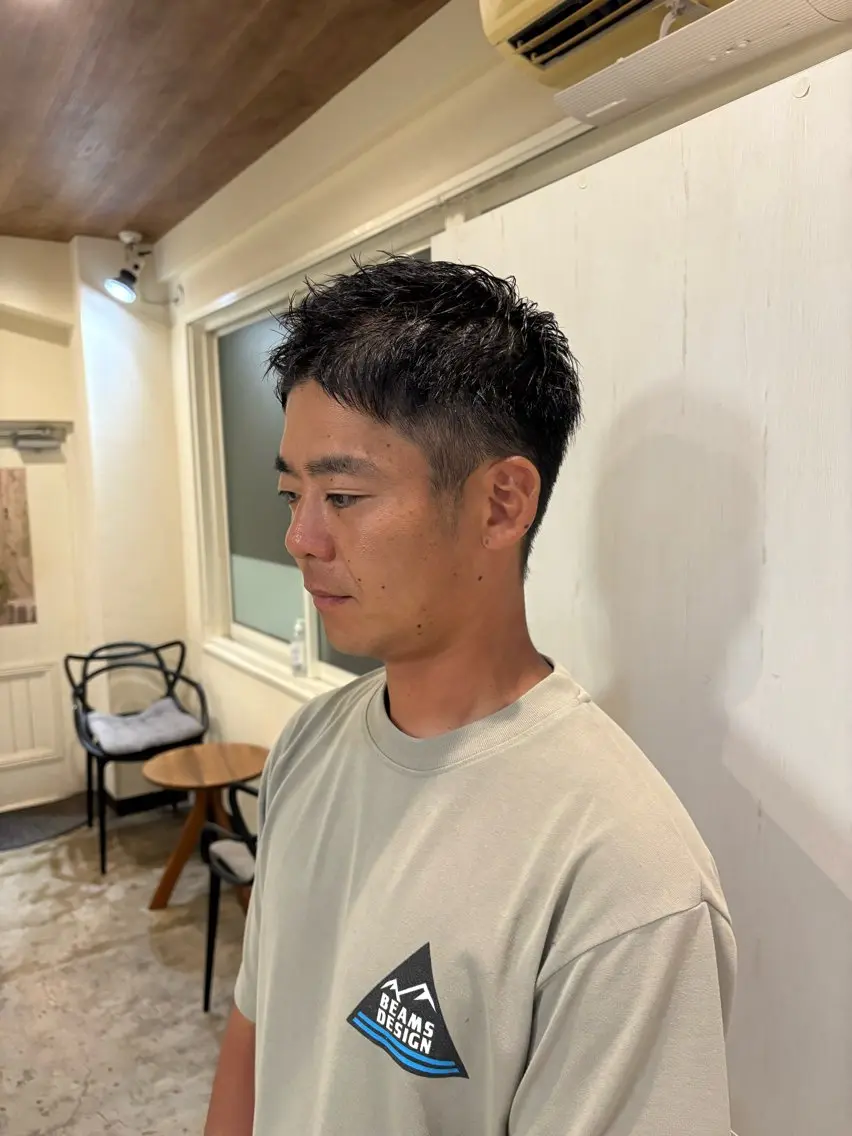 ショート ベリーショート ショートヘア 大浜 美咲のヘアスタイル