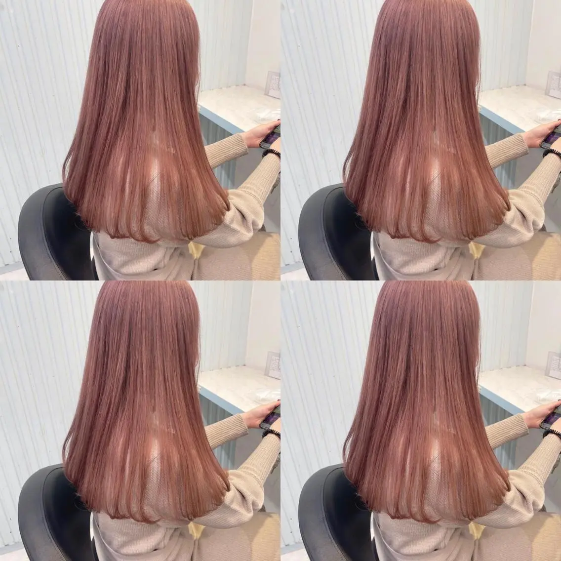 ミディアム ヘアカラー トリートメント 顔周りレイヤー/新宿 /モテ艶カラー/航介のヘアスタイル