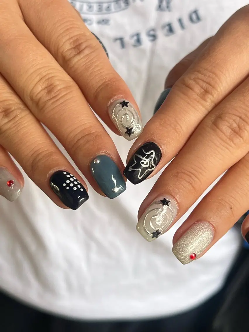 ネイル ハンドネイル Hata nail 🎀個性派ニュアンスのネイルデザイン