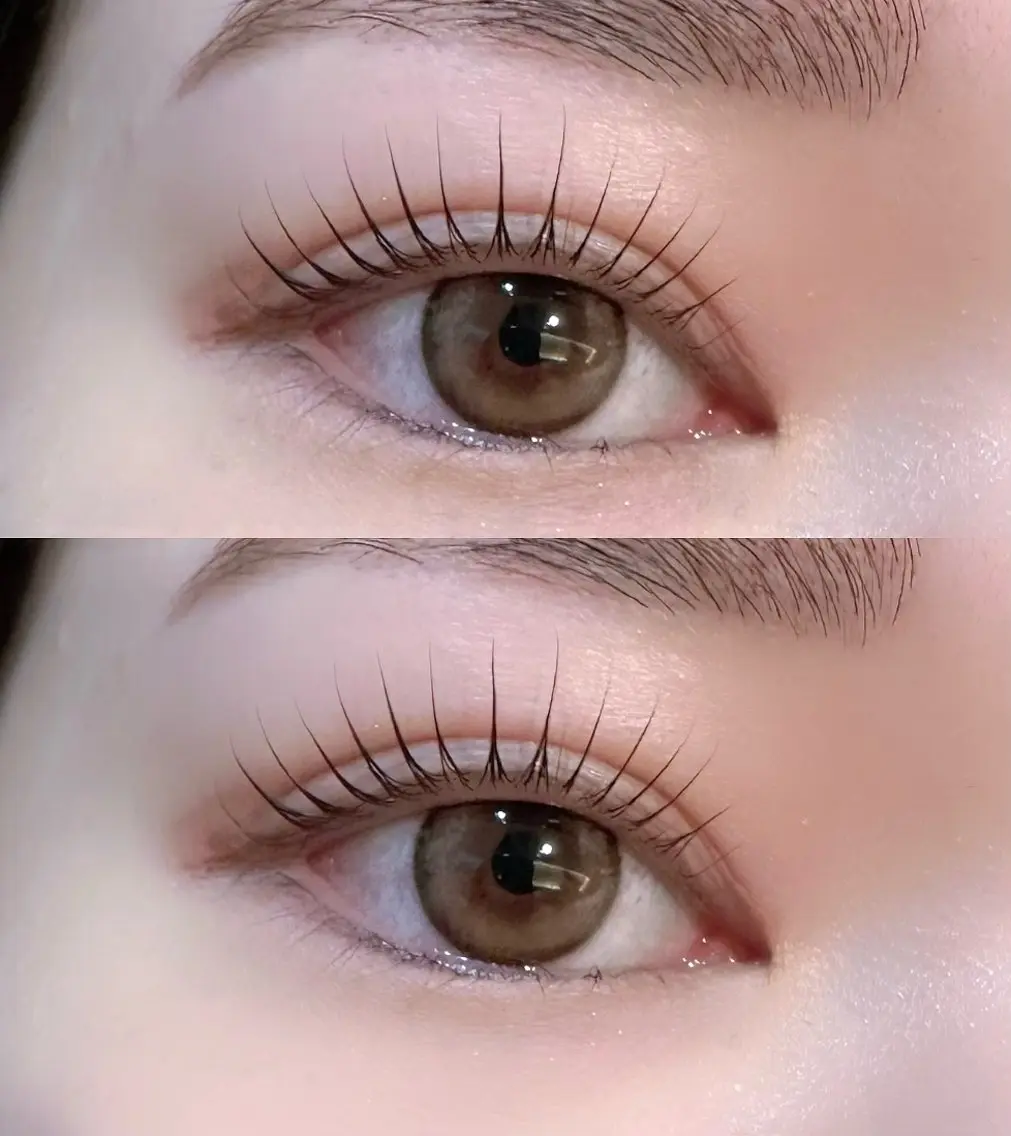 【アイドル風eye👼🏻🪽】美眉WAX+パリジェンヌ(まつげパーマ)𖤐 ̖́-(間引き+550円)の写真