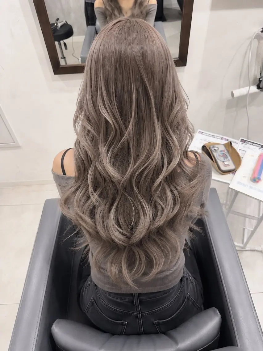 ロング カラー カット ヘアカラー トリートメント 🍀お悩み改善憧れの 美髪　小林風雅のヘアスタイル
