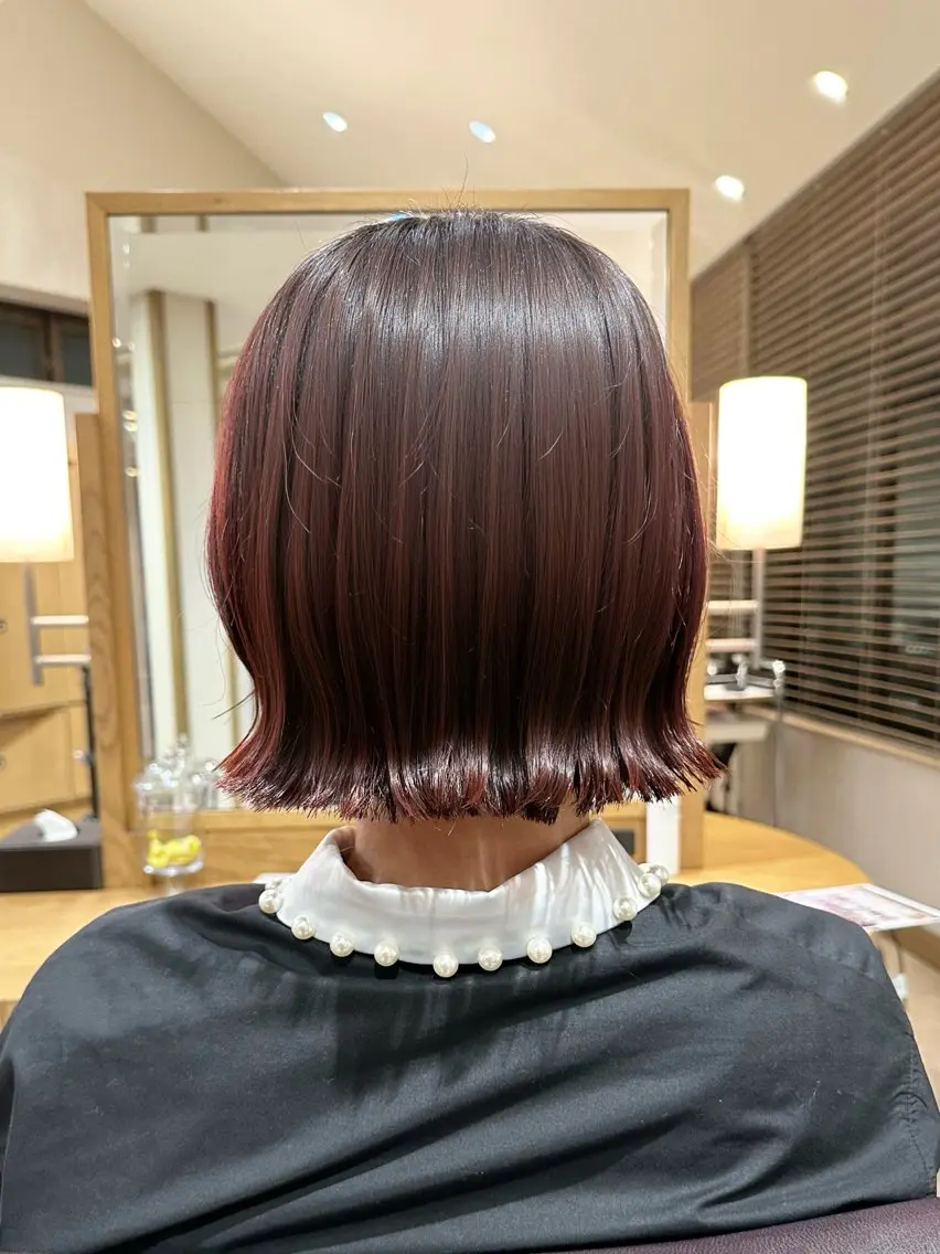 ショート カラー カット ヘアカラー トリートメント 津田 幹太のヘアスタイル