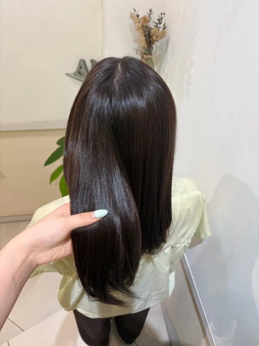 ロング ♡カラーモデル募集♡ 前畑 陽菜乃のヘアスタイル
